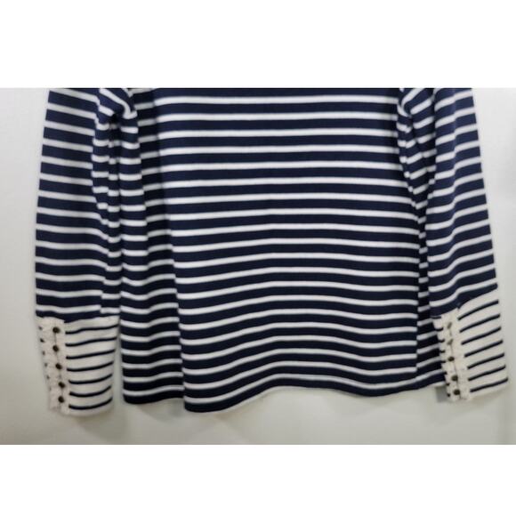 Anthropologie Doe & Rae Shirt Womens Medium Ruffled Sleeves Boho Cottagecore - Picture 3 of 9